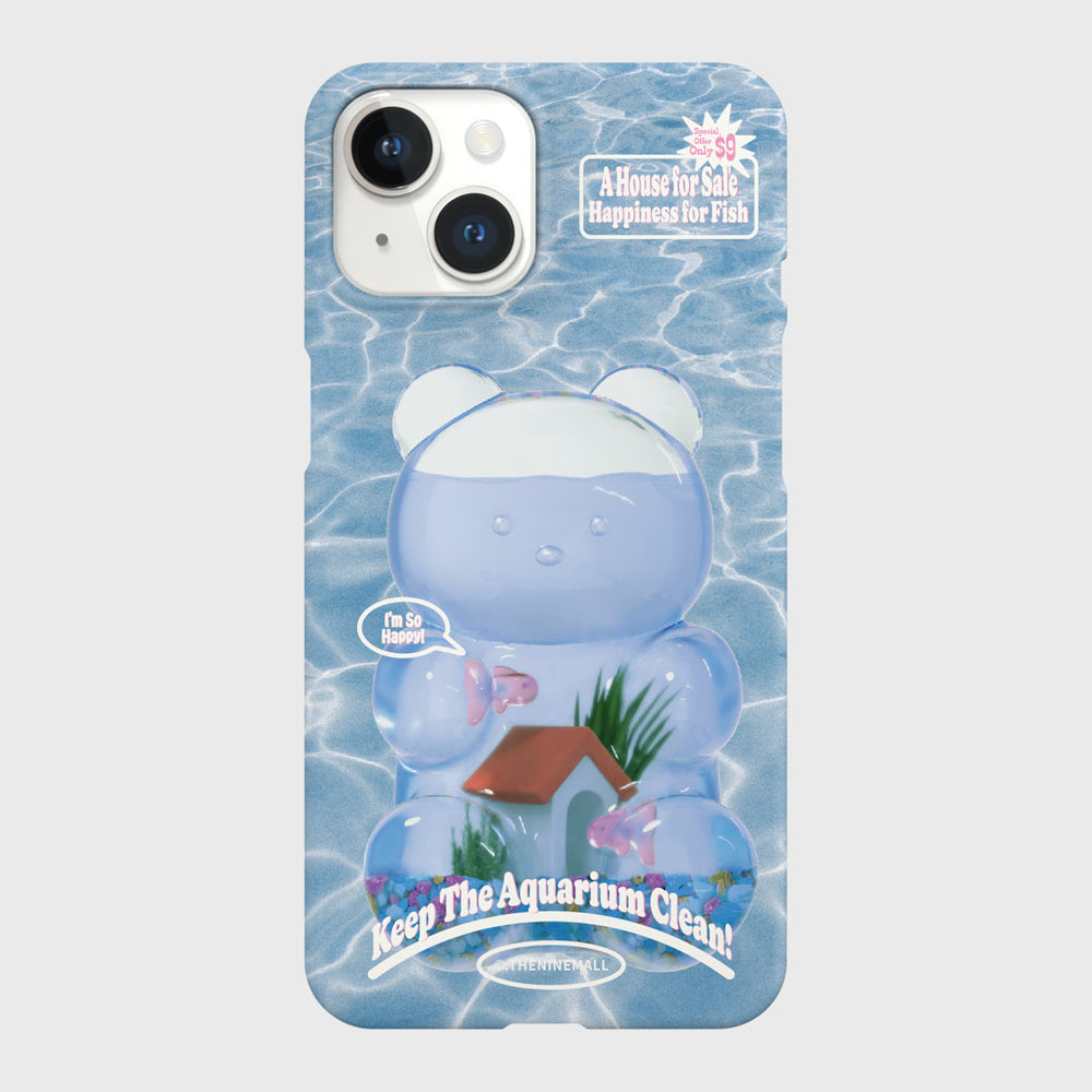 ｜THENINEMALL｜ Gummy Fish House Hard Phone Case (2 types)