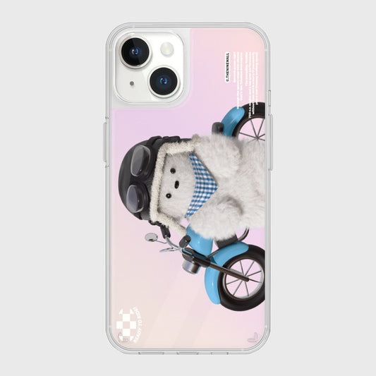 ｜THENINEMALL｜ Rider Puppy Mirror Phone Case