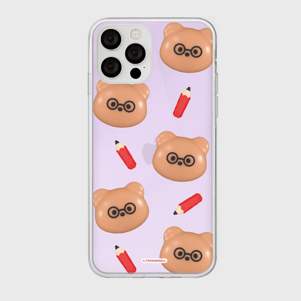 ｜THENINEMALL｜ 패턴 스터디 구미 Mirror Phone Case