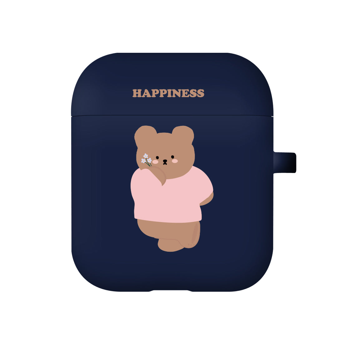 ｜MOMO CASE｜ 486 꽃받베어 Color Jelly Airpods Case (10 Colors)