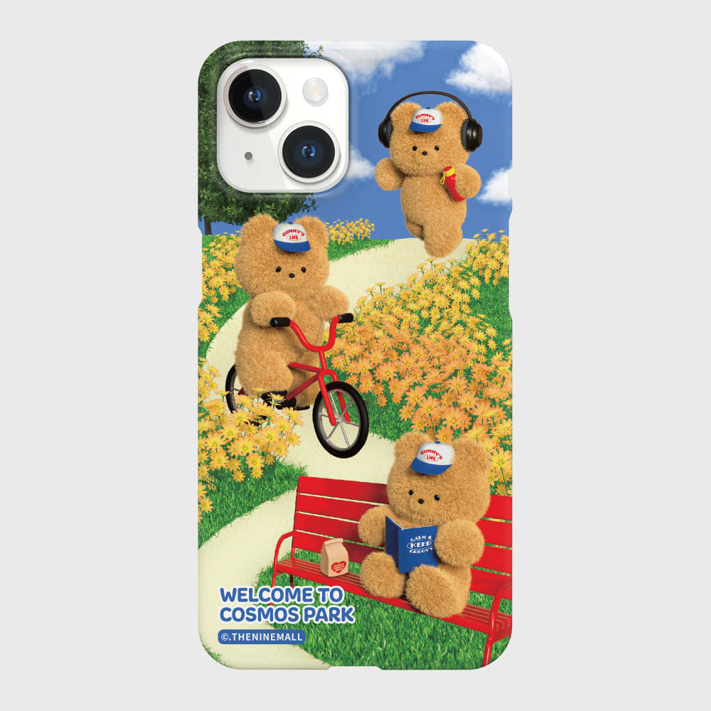 ｜THENINEMALL｜ Welcome To Cosmos Park Hard Phone Case (2 types)