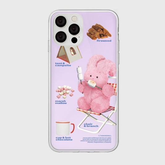 ｜THENINEMALL｜ Pattern Camping Windy Mirror Phone Case