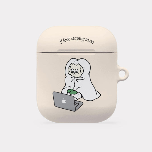 ｜Mademoment｜ Rest At Home Butty Design AirPods Case