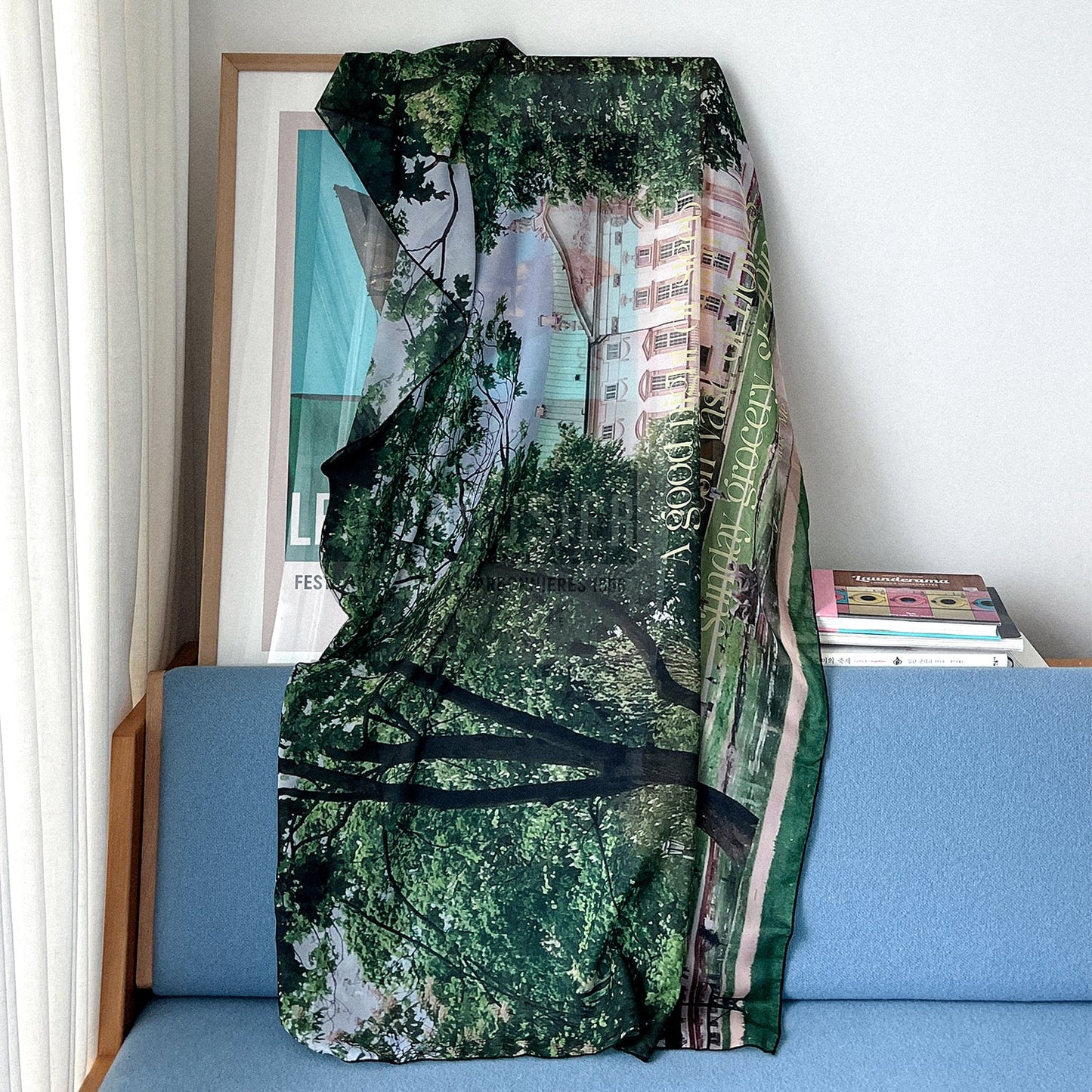 ｜Mademoment｜ Happy List Chiffon Fabric Poster