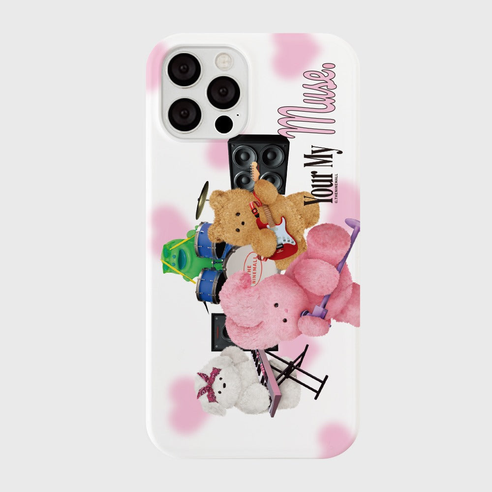 ｜THENINEMALL｜ Band Of Friends Hard Phone Case (2 types)