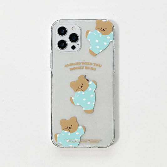 ｜MOMO CASE｜ 488 구름파자마 Jelly Case