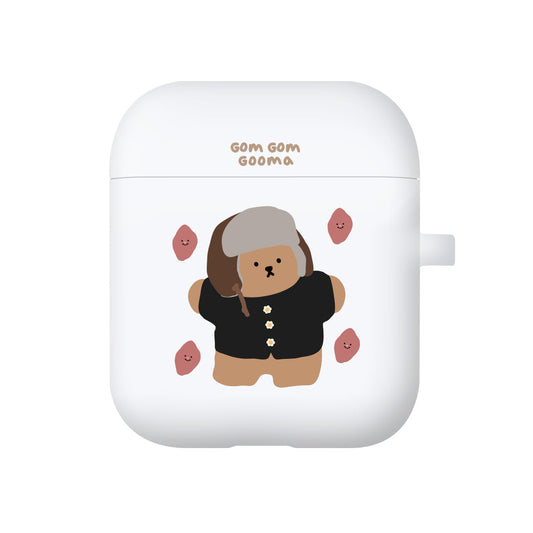 ｜MOMO CASE｜ 499 곰곰구마 Color Jelly Airpods Case (10 Colors)