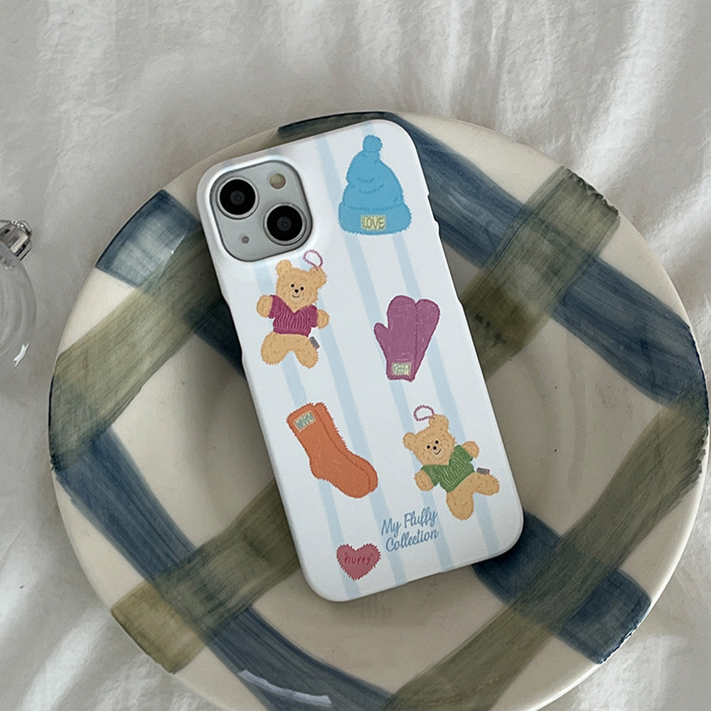 ｜Mademoment｜ My Fluffy Collection Design Phone Case