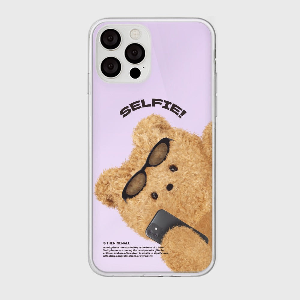 ｜THENINEMALL｜ Gummy Big Flash Mirror Phone Case