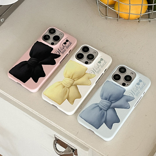 ｜Mademoment｜ Big Wish Ribbon Design Phone Case
