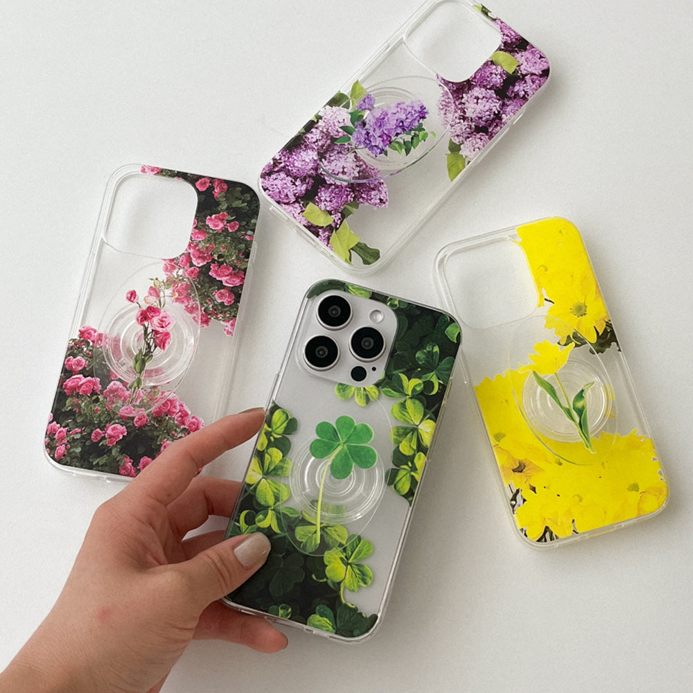 ｜Mademoment｜ Refresh Mood Design Clear Phone Case (3 Types)