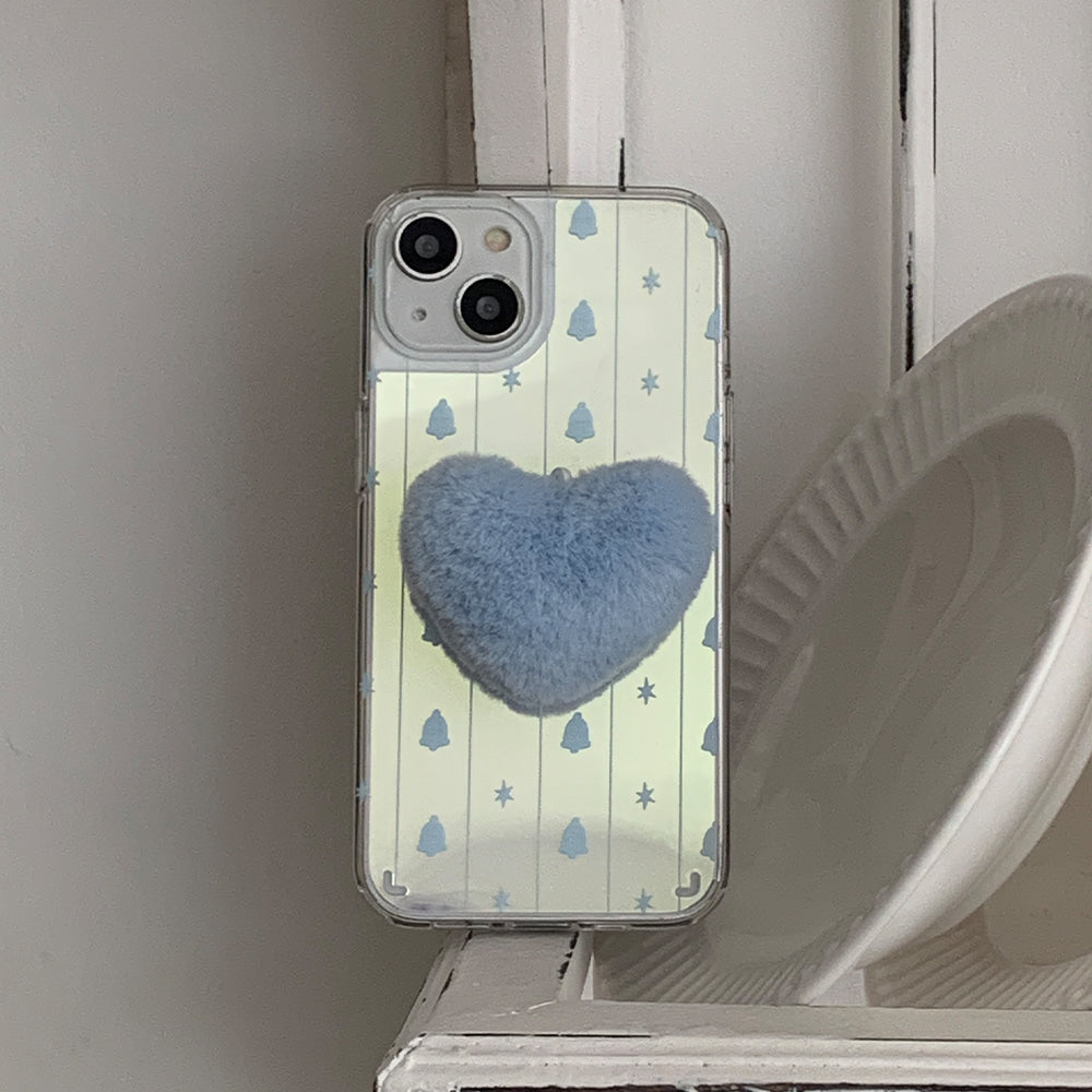 ｜Mademoment｜ Pattern Pastel Dream Design Glossy Mirror Phone