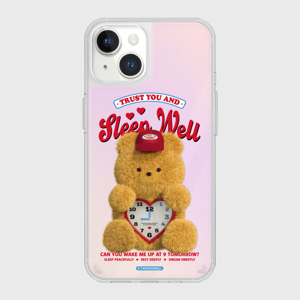 ｜THENINEMALL｜ Gummy Clock Mirror Phone Case