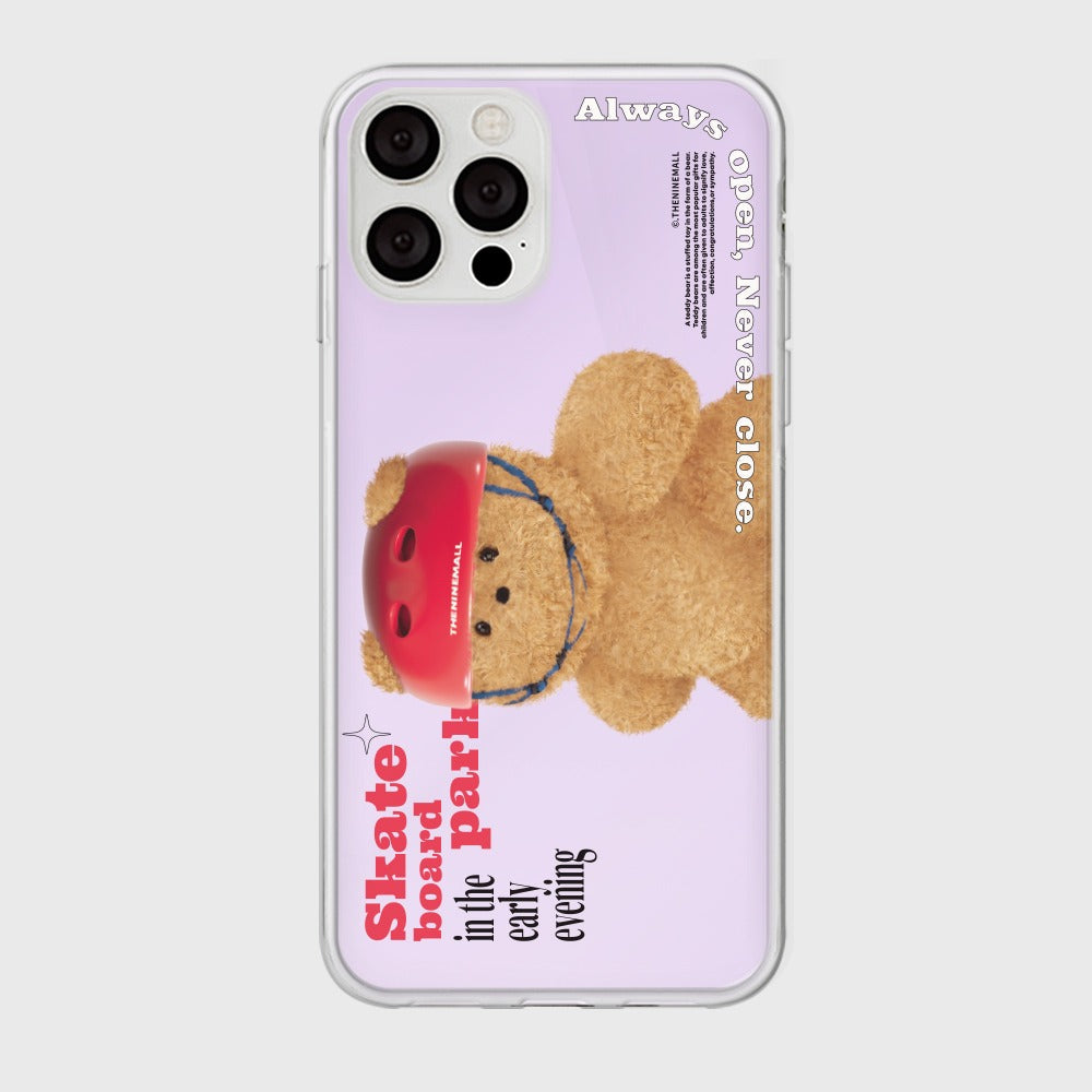 ｜THENINEMALL｜ Big Gummy Skateboarder Mirror Phone Case