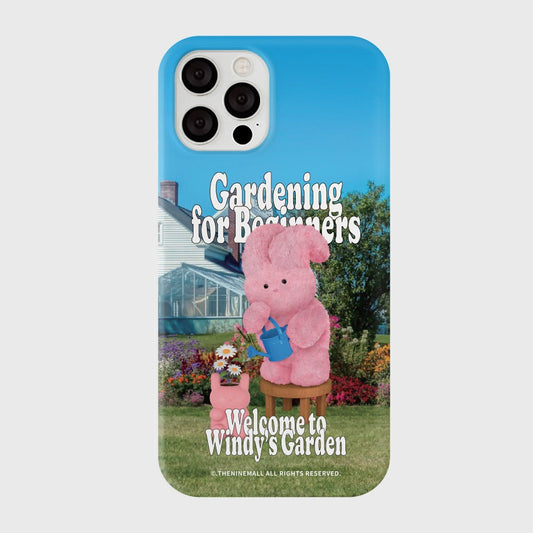 ｜THENINEMALL｜ Windys Garden Hard Phone Case (2 types)