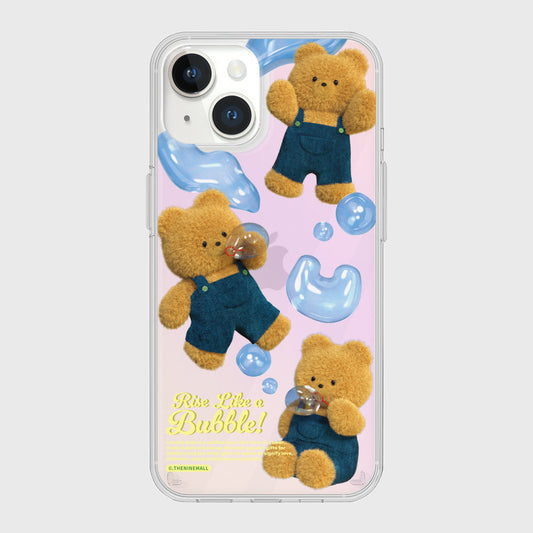 ｜THENINEMALL｜ Pattern Bubble Gummy Mirror Phone Case