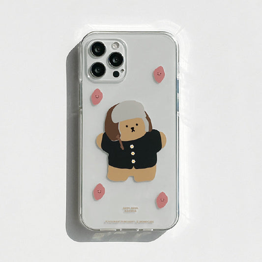 ｜MOMO CASE｜ 499 곰곰구마 Jelly Case