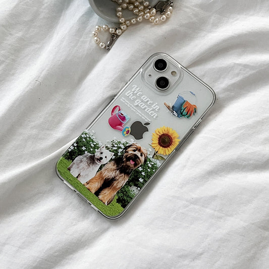 ｜Mademoment｜ Grow A Garden Design Clear Phone Case (3 Types)