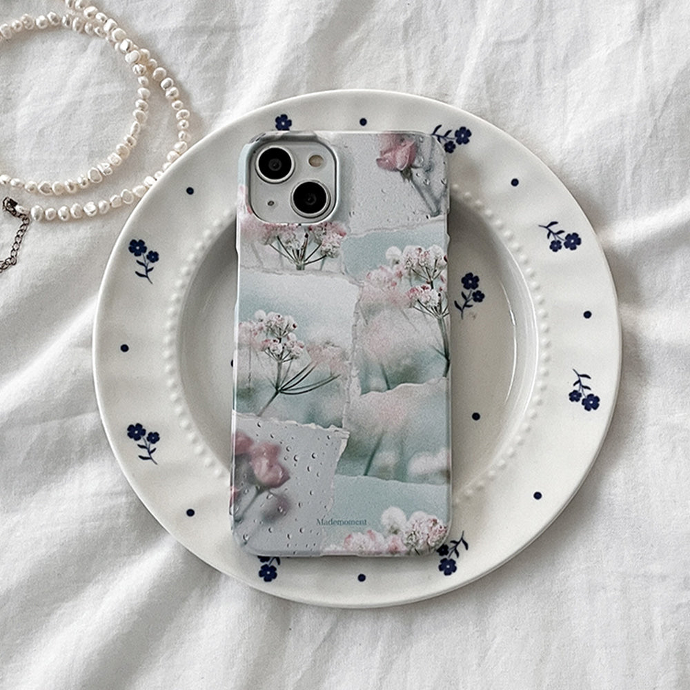 ｜Mademoment｜ Dreamy Floral Collage Design Phone Case