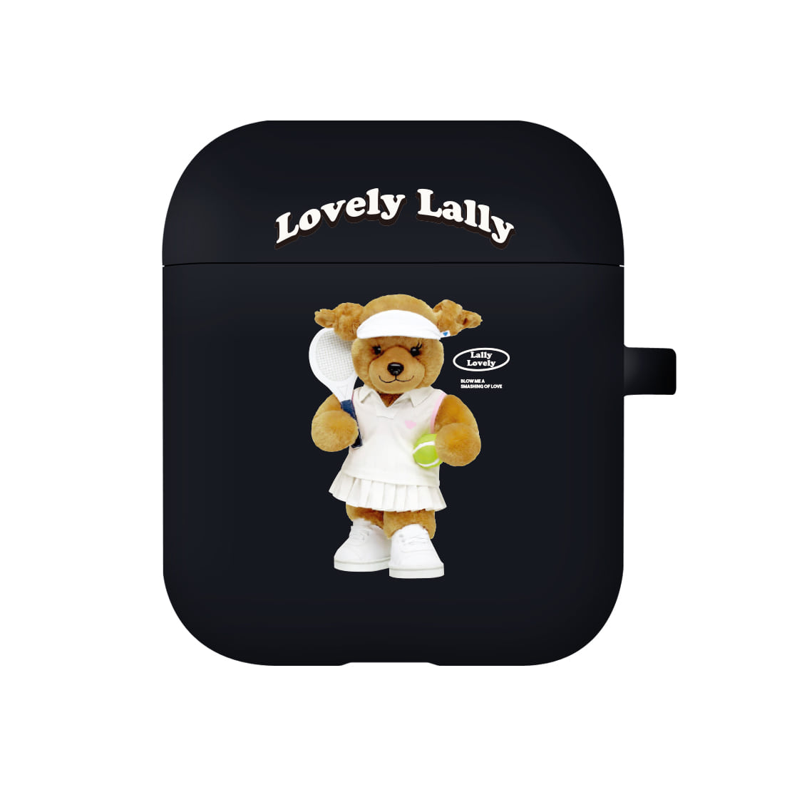 ｜MOMO CASE｜ 479 테니스Lally Color Jelly Airpods Case (10 Colors)