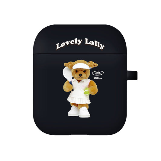 ｜MOMO CASE｜ 479 테니스Lally Color Jelly Airpods Case (10 Colors)