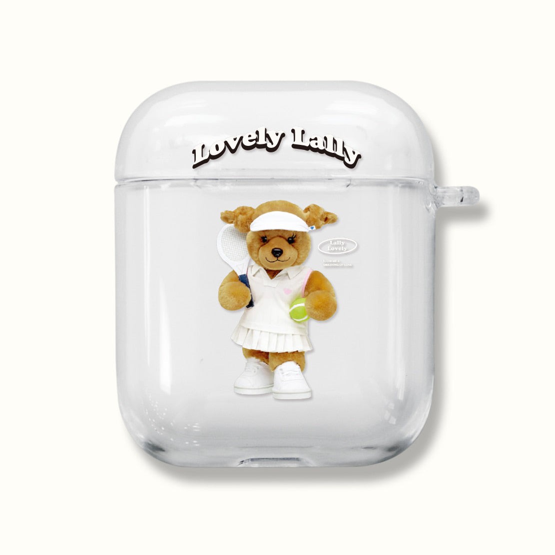 ｜MOMO CASE｜ 479 테니스Lally Clear Airpods Case