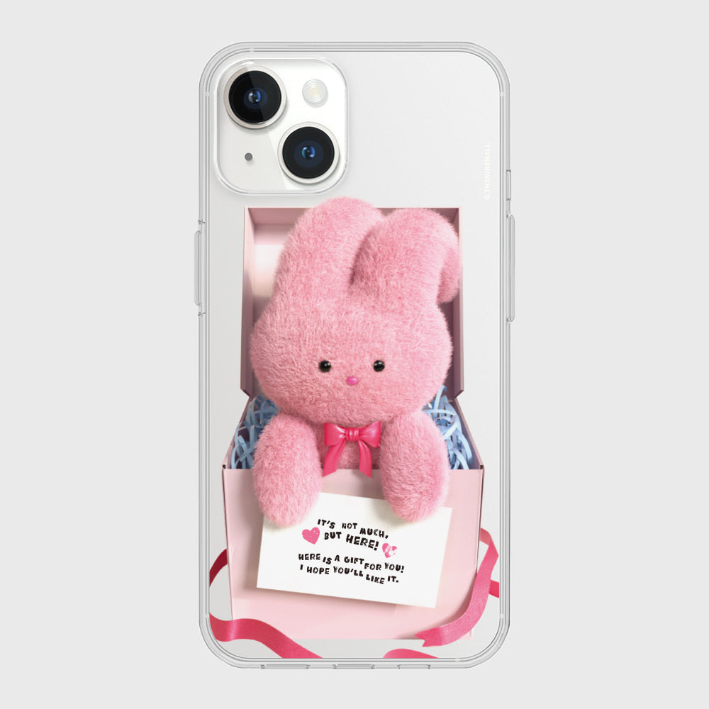 ｜THENINEMALL｜ Present Windy Clear Phone Case (3 types)