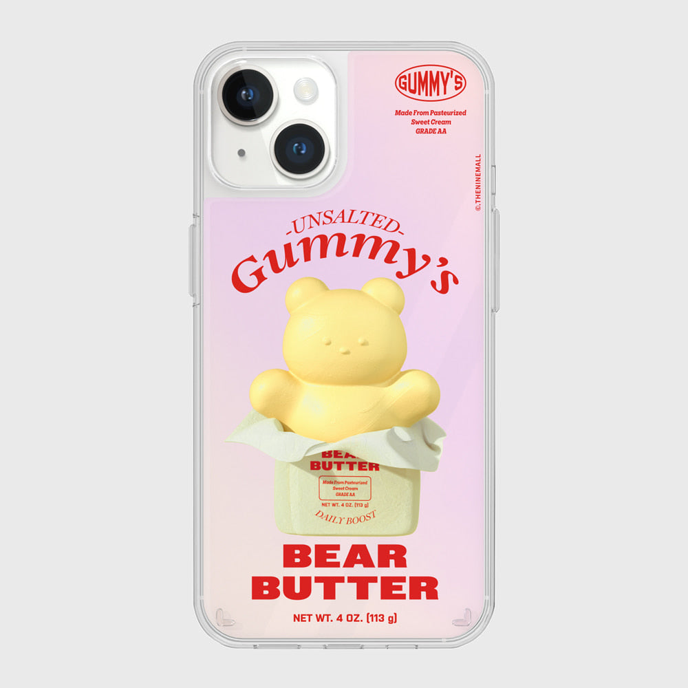 ｜THENINEMALL｜ Butter Gummy Mirror Phone Case