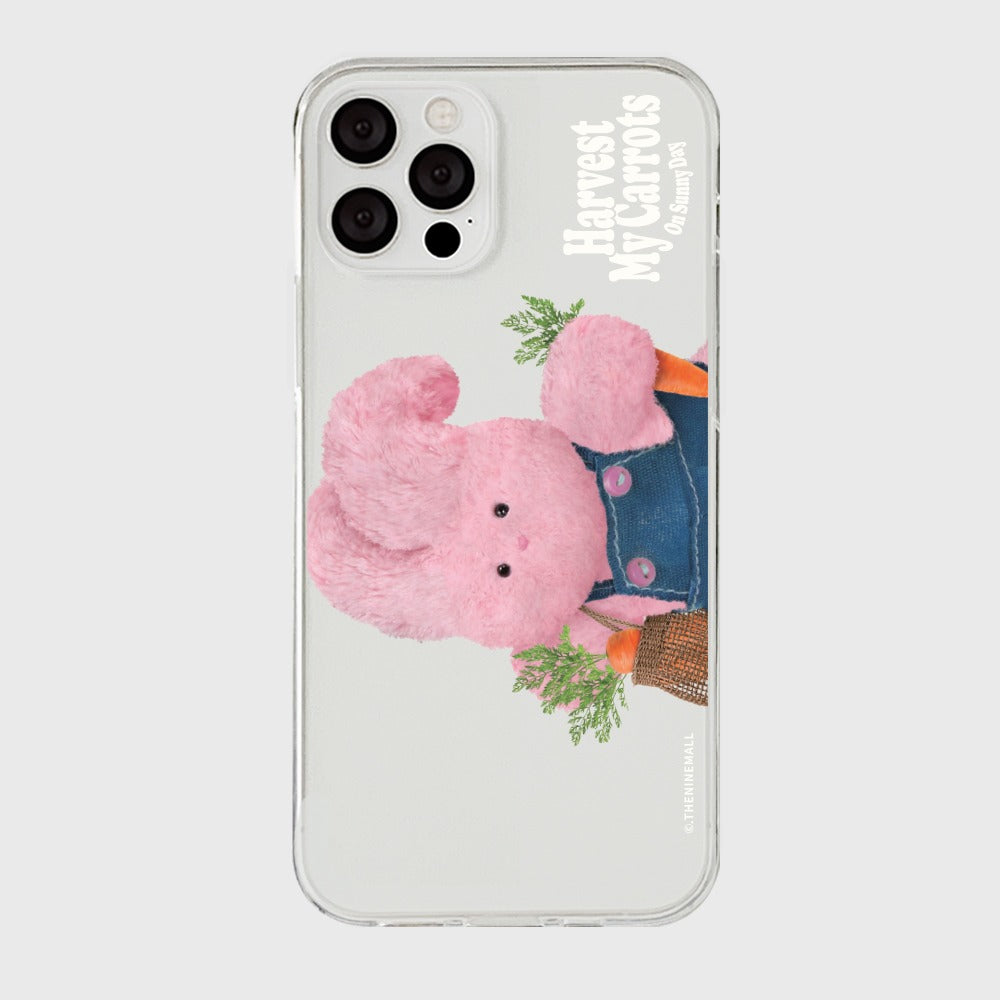 ｜THENINEMALL｜ Harvest Windy Clear Phone Case (3 types)