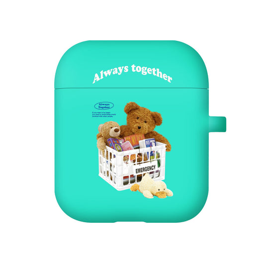 ｜MOMO CASE｜ 478 Together Color Jelly Airpods Case (10 Colors)