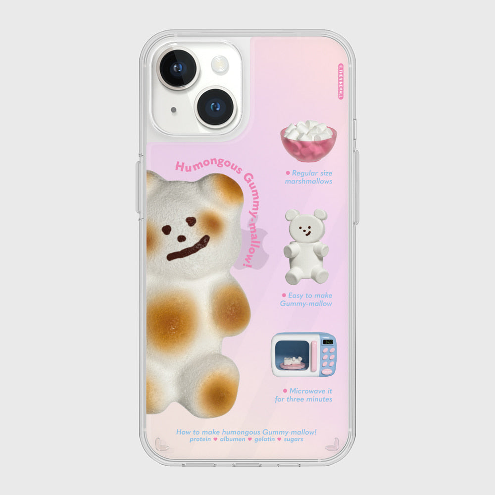 ｜THENINEMALL｜ Recipe Gummy Mallow Mirror Phone Case