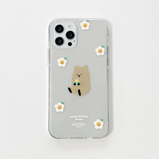｜MOMO CASE｜ 489 홈스윗쿼카 Jelly Case