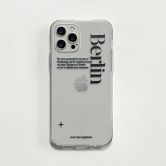 ｜MOMO CASE｜ 519 Berlin(블랙) Jelly Case