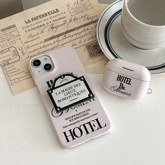 ｜Mademoment｜ Hotel Du Moment Design Phone Case