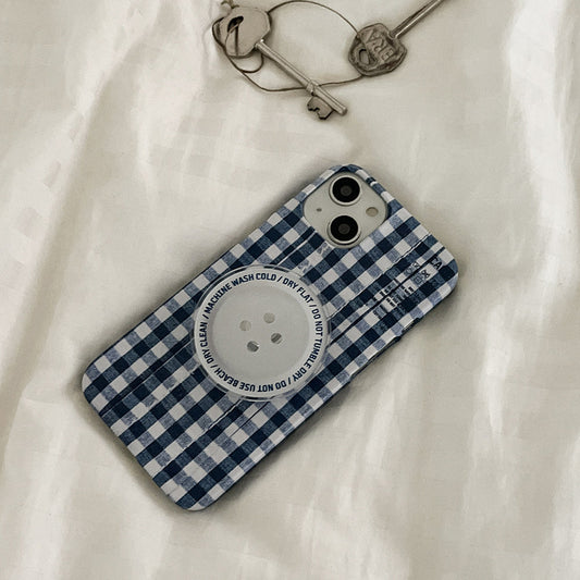 ｜Mademoment｜ Vintage Gingham Pajamas Design Phone Case