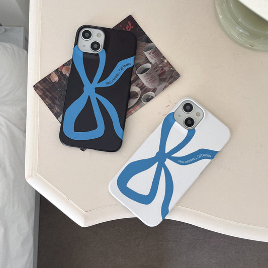 ｜Mademoment｜ Own Romantic Ribbon Design Phone Case