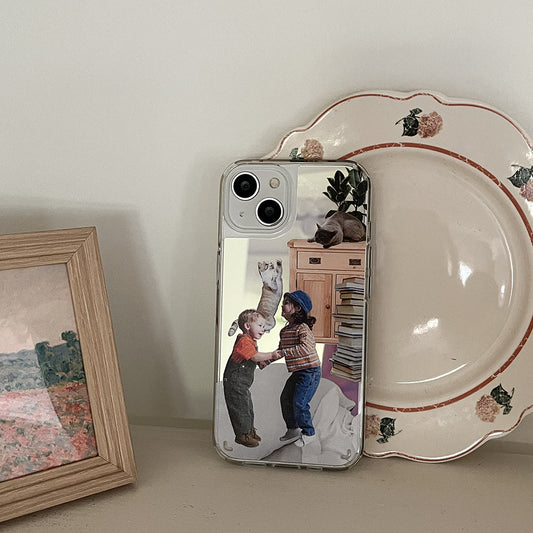 ｜Mademoment｜ Joyful Day Design Glossy Mirror Phone Case
