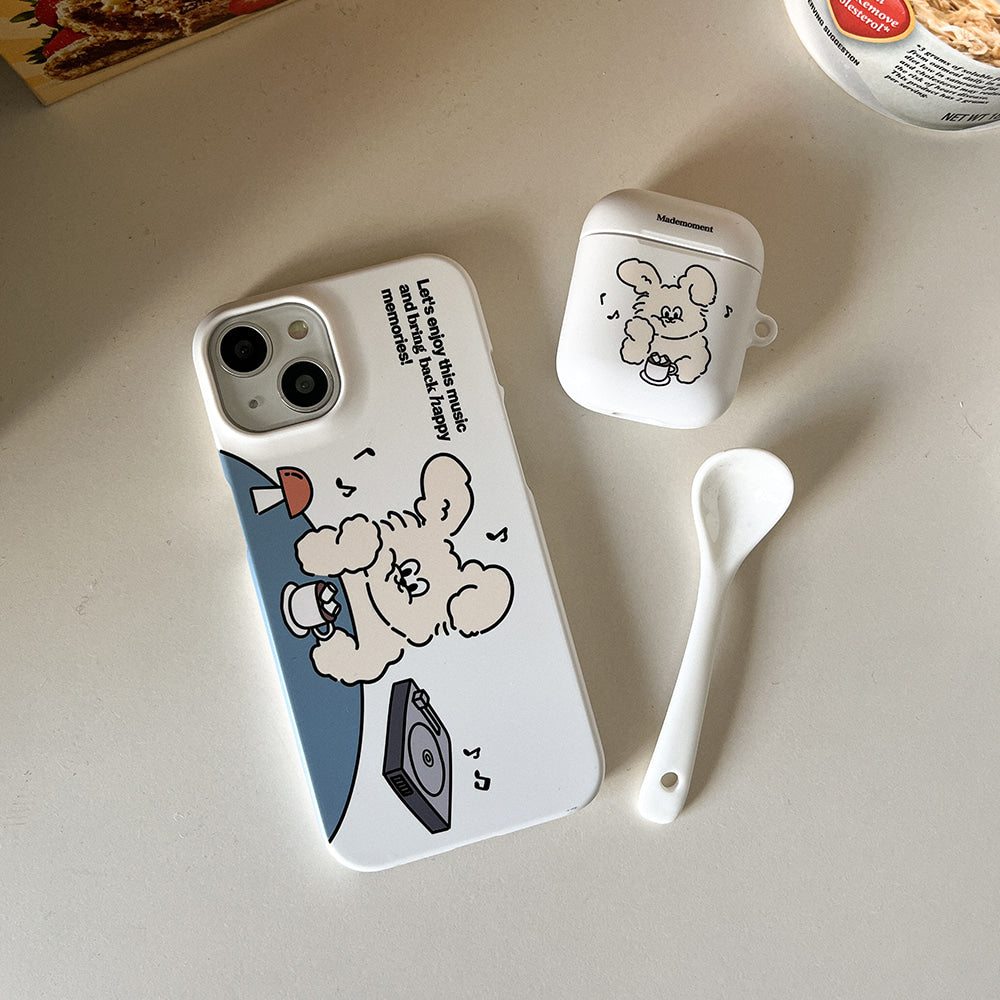 ｜Mademoment｜ Enjoy Music Butty Design AirPods Case