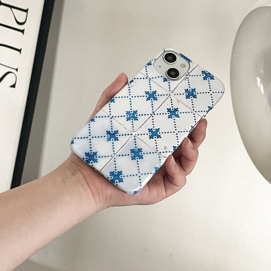 ｜Mademoment｜ Old White Tile Design Phone Case