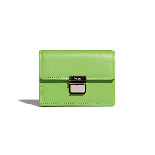 ｜Fennec｜ PUSH ACCORDION POCKET - YELLOW GREEN