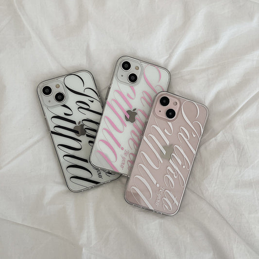｜Mademoment｜ Your Cupid Design Clear Phone Case (4 Types)
