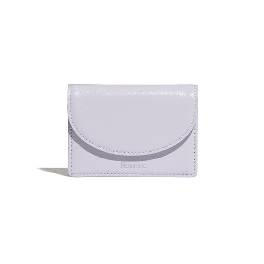 ｜Fennec｜ CRINKLE HALFMOON ACCORDION POCKET - FOG LAVENDER