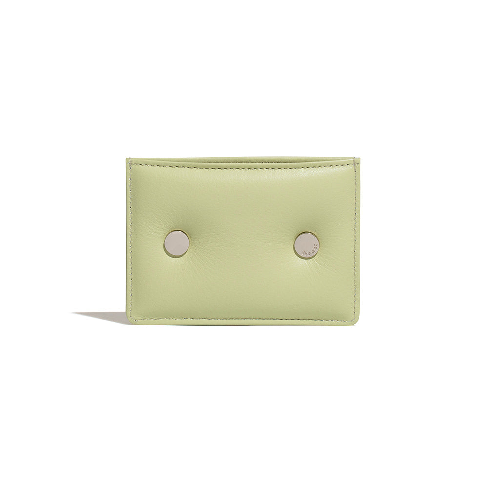 ｜Fennec｜ CIRCLE PADDING CARD SLOT - SAGE MINT