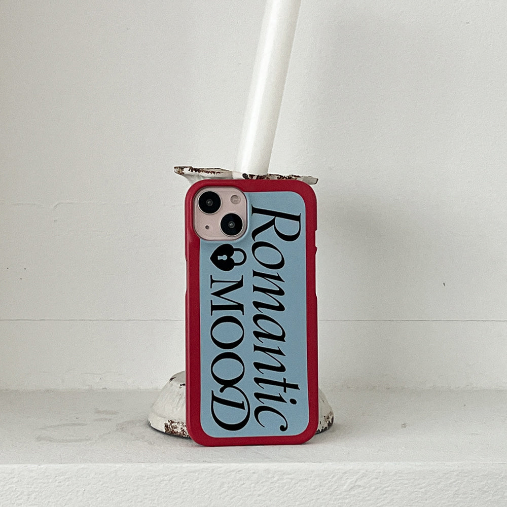 ｜Mademoment｜ French Mood Lettering Design Phone Case