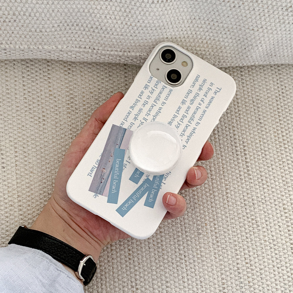 ｜Mademoment｜ Whisper Wave Design Phone Case