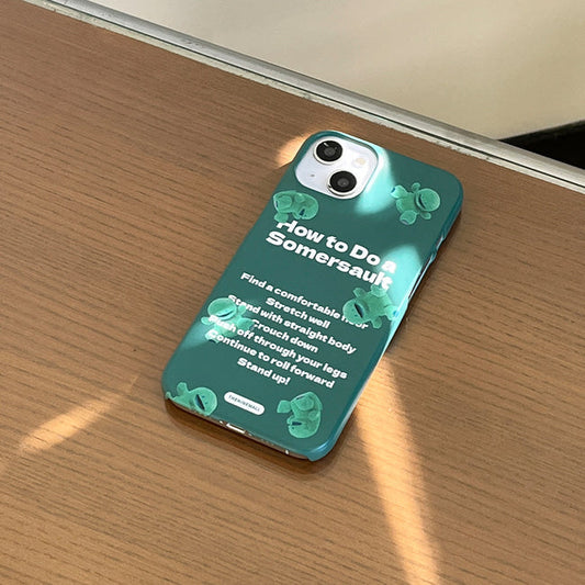 ｜THENINEMALL｜ Raptor Tumbling Hard Phone Case (2 types)