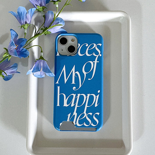 ｜Mademoment｜ Pieces Of Lettering Design Phone Case