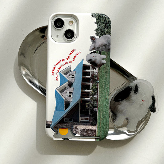 ｜Mademoment｜ House Rabbit Design Phone Case