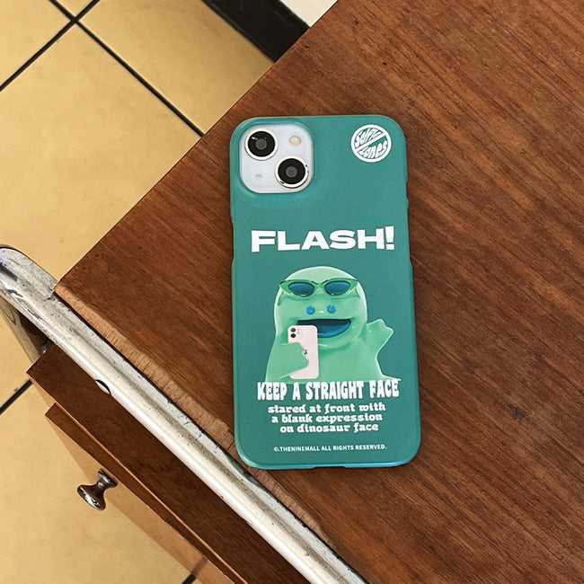 ｜THENINEMALL｜ Raptor Basic Flash Hard Phone Case (2 types)