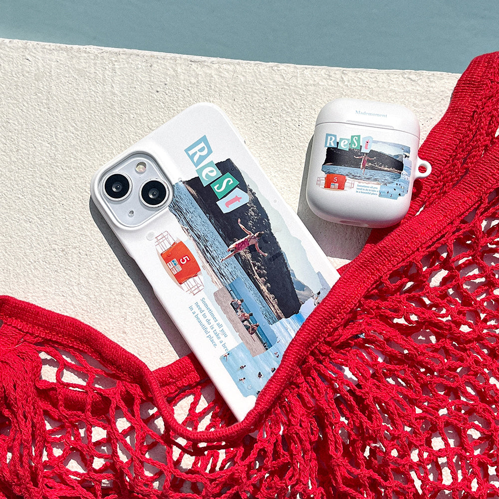 ｜Mademoment｜ Rest Today Design Phone Case